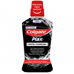Colgate Plax White + Charcoal ústní voda 500 ml