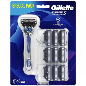 Gillette Fusion 5 ProGlide Flexball holicí stojek + náhradní hlavice 10 kusů, pro muže