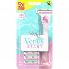 Gillette Venus Start náhradní hlavice 5 kusů, pro ženy