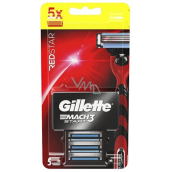 Gillette Mach3 Start náhradní hlavice 5 kusů, pro muže