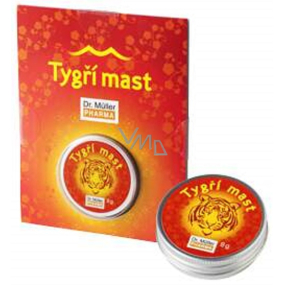 Dr. Müller Tygří mast k uvolnění napětí způsobeném stresem a únavou 8 g