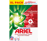 Ariel Ultra Oxi Effect prací prášek pro odstraňování skvrn a pro extra hygienu 50 dávek 2,8 kg