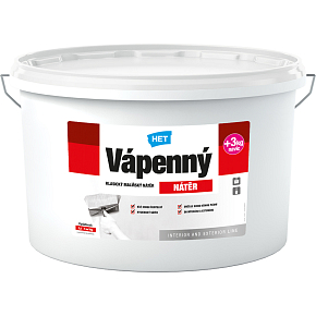 HET vápenný nátěr, bílý, 12+3 kg