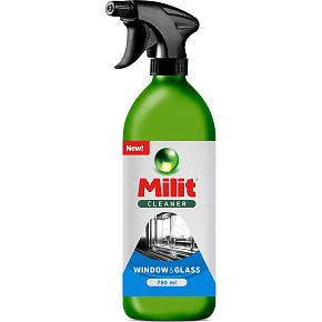 Milit Cleaner sklo a okna 750 ml