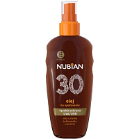 Nubian OF30 olej na opalování ve spreji 200 ml