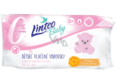 Linteo Baby Měsíček lékařský vlhčené ubrousky pro děti 72 kusů