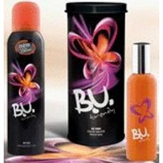 B.U. Trendy toaletní voda 50 ml + deodorant sprej 150 ml, pro ženy dárková sada