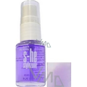 S-he Stylezone Quick Dry Rychleschnoucí sprej na nehty 13 ml