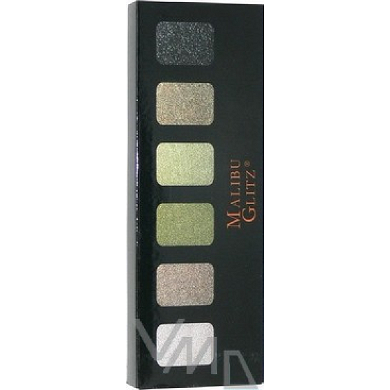 Diva & Nice Malibu Glitz očních stínů 0305-1 8,8 g, kosmetická sada