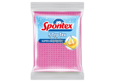 Spontex Top Tex víceúčelová houbová utěrka 5 kusů