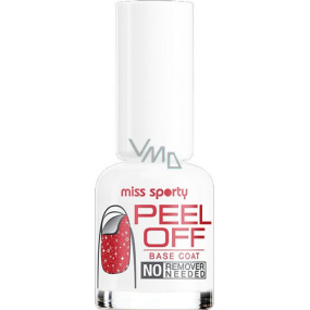 Miss Sporty Peel Off Base Coat základní lak na nehty 8 ml