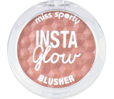 Miss Sporty Insta Glow Blusher tvářenka 001 Luminous Beige 5 g