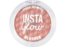 Miss Sporty Insta Glow Blusher tvářenka 001 Luminous Beige 5 g