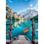 Clementoni Puzzle Jezero Lago di Braies 500 dílků, doporučený věk 8+