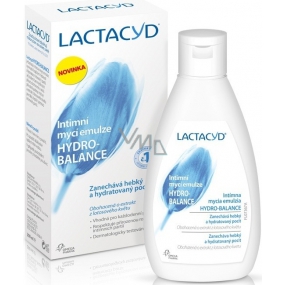 Lactacyd Hydro-Balance intimní mycí emulze pro hebký a hydratovaný pocit 200 ml