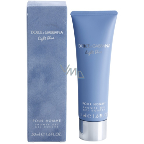 Dolce & Gabbana Light Blue pour Homme sprchový gel 50 ml