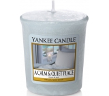 Yankee Candle A Calm & Quiet Place - Klidné a tiché místo vonná svíčka votivní 49 g