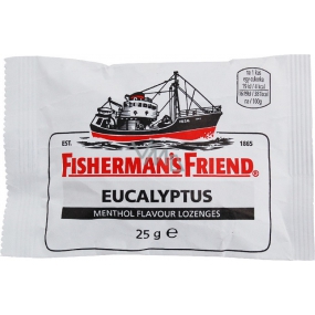 Fishermans Friend Original extra silné bonbóny dia, nachlazení, kašel bílé 25 g