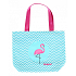 Albi Original Plátěná taška Plameňák 40 x 35 cm, délka ucha 55 cm