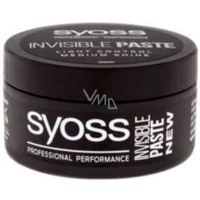 Syoss Invisible Paste pasta na vlasy pro neviditelný styling 100 ml