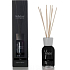 Millefiori Milano Natural Nero - Černá Difuzér 100 ml + 7 stébel v délce 25 cm do menších prostor vydrží 5-6 týdnů