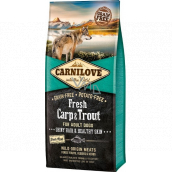 Carnilove Adult Fresh Carp & Trout superprémiové kompletní krmivo pro dospělé psy všech plemen 12 kg