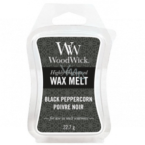 WoodWick Black Peppercorn - Černé zrnko pepře vonný vosk do aromalampy 22.7 g