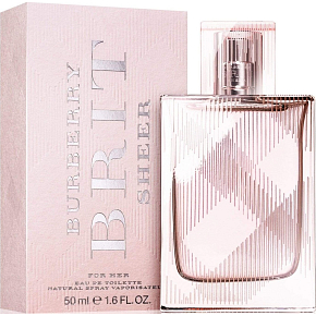 Burberry Brit Sheer toaletní voda pro ženy 50 ml