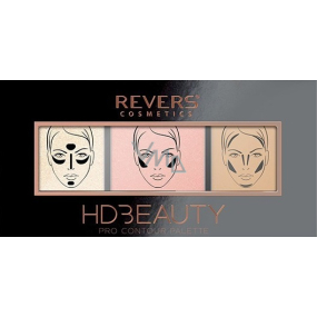 Revers HD Beauty Pro Contour Palette konturovací paletka 02 12 g