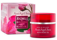 Rose of Bulgaria AntiAge Ultra pleťový krém proti vráskám s růžovým olejem 50 ml