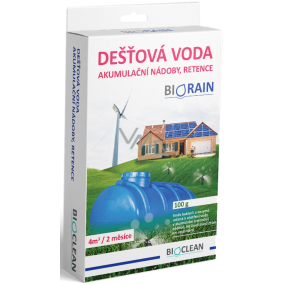BioClean BioRain směs na úprava dešťové vody v akumulačních nádobách 100 g