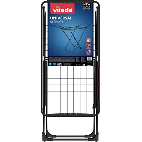Vileda sušák na prádlo Universal, sušící plocha 18 m, černý