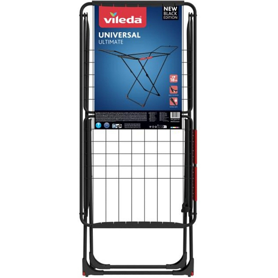 Vileda sušák na prádlo Universal, sušící plocha 18 m, černý