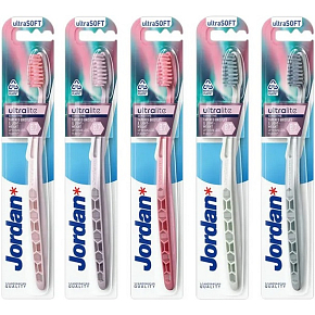 Jordan zubní kartáček Ultralite Sensitive Ultrasoft, extra měkký 1 ks