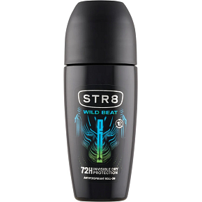 STR8 FRAGRANCE ROLLON WILD BEAT 50 ML 3524 STR8 FRAGRANCE ROLLON WILD BEAT 50 ML 3524