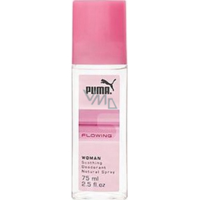 Puma Flowing Woman parfémovaný deodorant sklo pro ženy 75 ml