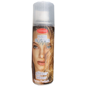 Zo Cool Glitter Sprej glitry na vlasy a tělo Silver 125 ml