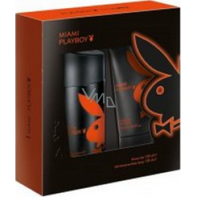Playboy Miami sprchový gel 150 ml + deodorant sprej
