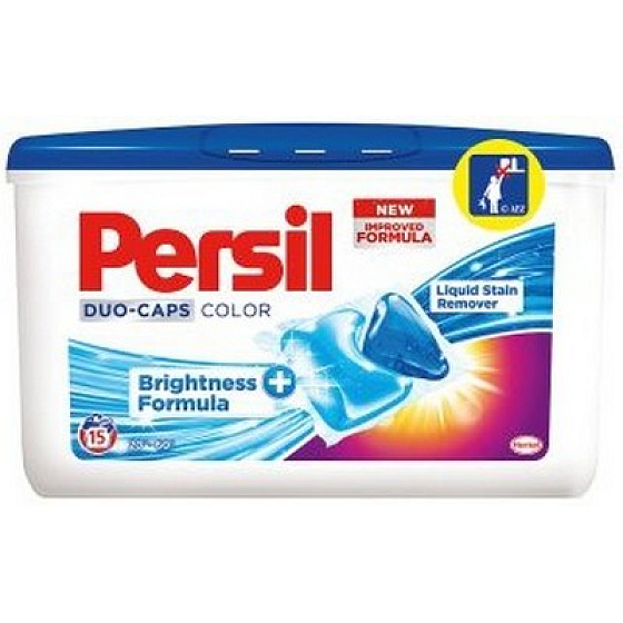Persil Duo-Caps Color gelové kapsle na barevné prádlo 15 dávek x 25 g