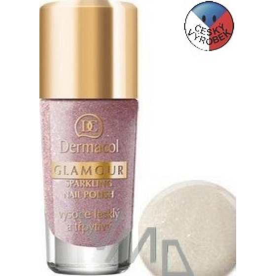 Dermacol Glamour Sparkling Nail Polish lak na nehty 202 9 ml