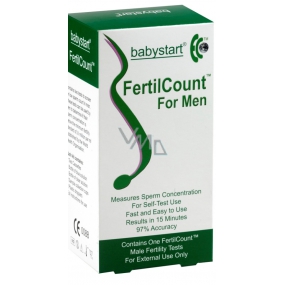 FertilCount Test mužské plodnosti 1 použití