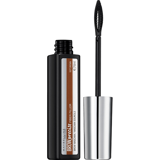 Maybelline Brow Precise Fiber Filler vyplňující řasenka na obočí 04 Soft Brown 8 ml