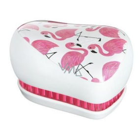 Tangle Teezer Compact Profesionální kompaktní kartáč na vlasy, Skinny Dip Flamingo Print