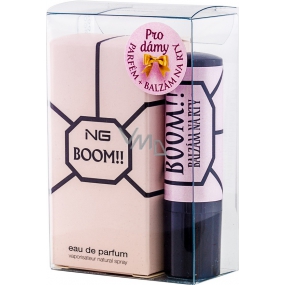 Moje Boom!! parfémovaná voda pro ženy 15 ml + balzám na rty 3,8 g, dárková sada č. 35