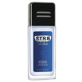Str8 Oxygen parfémovaný deodorant sklo pro muže 85 ml