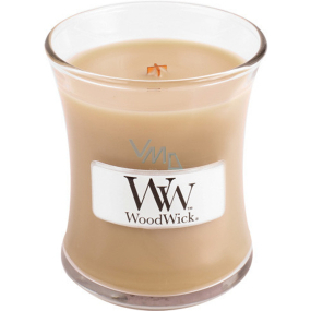 WoodWick At the Beach - Na pláži vonná svíčka s dřevěným knotem a víčkem sklo malá 85 g