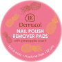 Dermacol Nail Polish Remover Pads odlakovací tamponky na nehty 13 ml