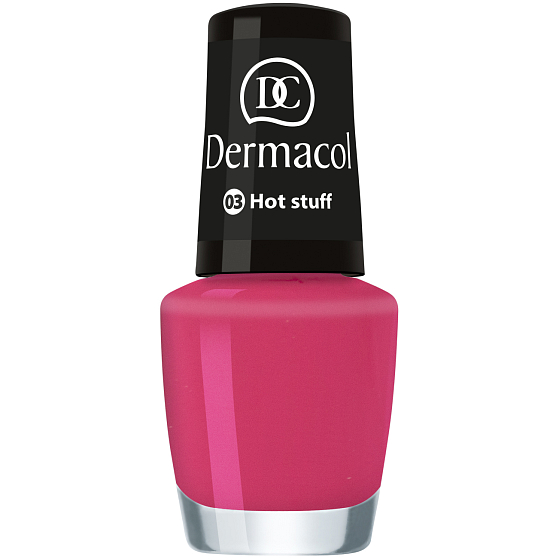 Dermacol Nail Polish Mini Summer Collection lak na nehty 03 Hot Stuff 5 ml
