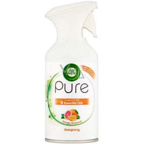 Air Wick Pure Energising Orange, Grapefruit osvěžovač vzduchu sprej 250 ml