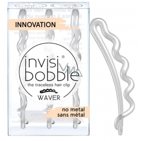 Invisibobble Waver Crystal Clear sponka do vlasů průhledná 3 kusy